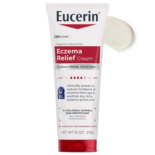 Eucerin Eczema Relief Body Cream for Dry Skin Unscented - 8oz