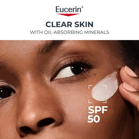Eucerin Face Clear Skin Sunscreen Lotion - SPF 50 - 2.5 fl oz